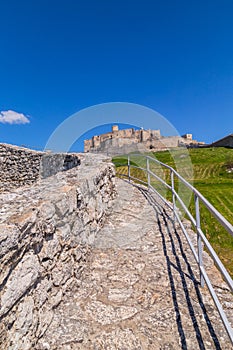 Spissky hrad castle ruins