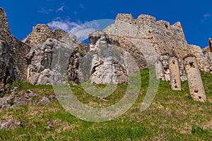 Spissky hrad castle ruins