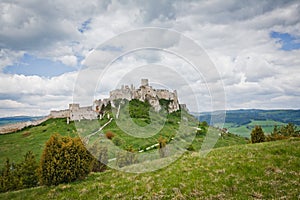 Spissky hrad castle in Slovakia