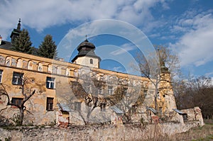 Spišský Štiavnik hrad a kostel na Slovensku