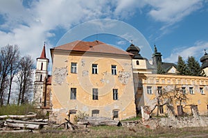 Spišský Štiavnický hrad a kostol na Slovensku