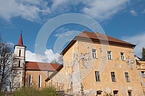 Spišský Štiavnický hrad a kostol na Slovensku