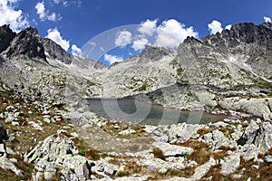 5 Spisskych plies - tarns in High Tatras, Slovaki