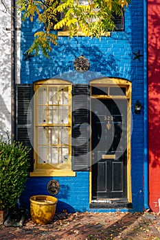 The Spite House, in Old Town, Alexandria, Virginia