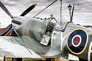 Spitfire close up