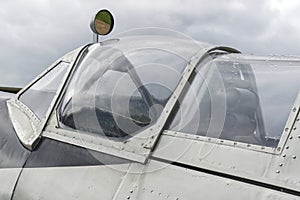 Spitfire cockpit canopy
