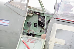 Spitfire cockpit