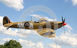 Spitfire fighter plane