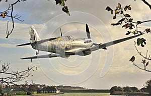 Spitfire flypast