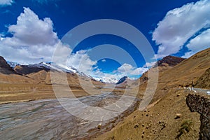 Spiti River in Spiti Valley