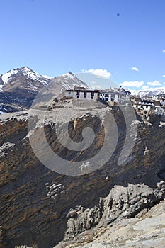 Spiti Valley, a high-altitude desert in the Himalayas,