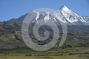 Spiti Valley in Himachal Pradesh, India