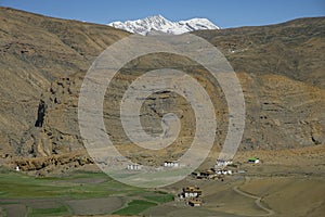 Spiti Valley in Himachal Pradesh, India