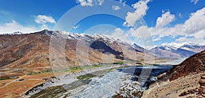 Spiti Valley in Himalayas