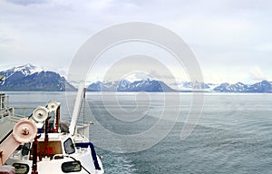 Spitsbergen: Cruising Towards Longyearbyen