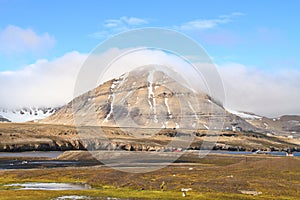 Spitsbergen: Summer Landscape in Ny-Alesund