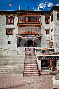 Spituk Gompa monastery. Leh, Ladakh, India