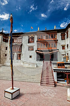 Spituk Gompa monastery. Leh, Ladakh, India