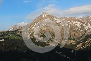 Spitzhorn in the evening