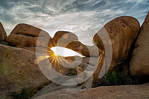 The Spitzkoppe at Sunrise.