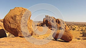 Spitzkoppe, unique rock formation in Damaraland, Namibia