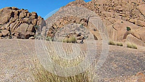 Spitzkoppe, unique rock formation in Damaraland, Namibia