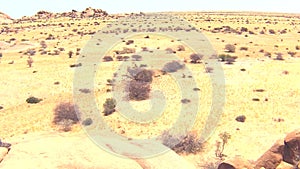 Spitzkoppe, unique rock formation in Damaraland, Namibia