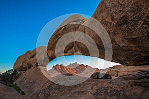 Spitzkoppe, unique rock formation in Damaraland, Namibia