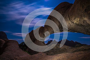 Spitzkoppe, unique rock formation in Damaraland, Namibia