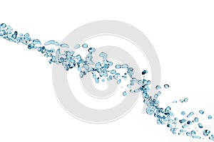 Splash and bubble liquid