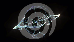 Splash drop Fresh water super slow motion 1000 FPS 3d