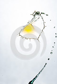 Splash like a fried egg