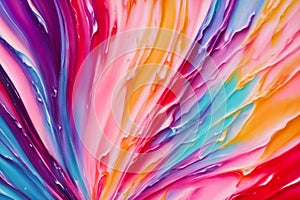 Splash of paint Colorful. Abstract background. Digital Art,