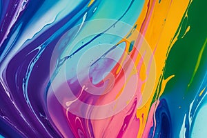 Splash of paint Colorful. Abstract background. Digital Art,