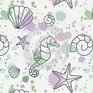 Splash-shell-pattern