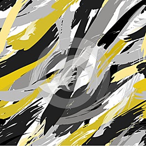 PAINTED ABSTRACT SEAMLESS VECTOR PATTERN. HIPSTER BRUSH TEXTURE