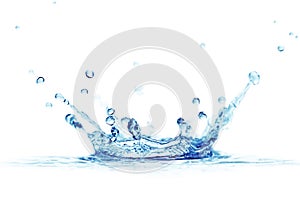 Splash water photo