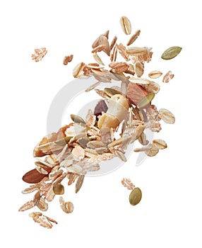 Splashing muesli