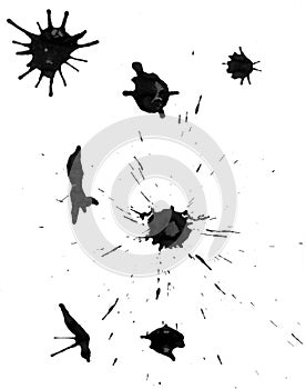 Splats n blobs set photo
