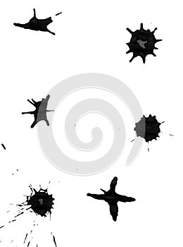 Splats n blobs set photo
