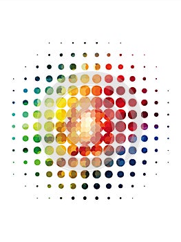 Splatter Halftone Dots