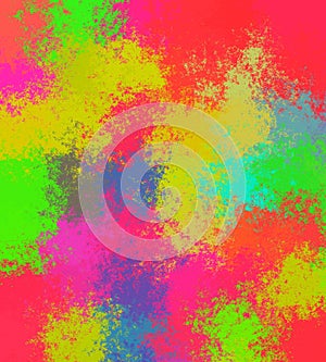 Splattered Paint Background photo