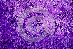 Splattered Purple Abstract Background