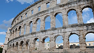 The splendid Arena of Pula, Croatia