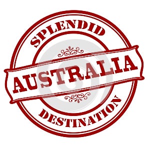 Splendid destination Australia