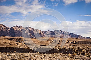 Splendid mountain peaks in Death Valley