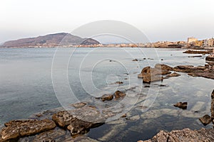 the splendid Sicilian coast