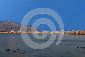 the splendid Sicilian coast