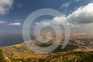 the splendid Sicilian coast