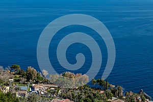 the splendid Sicilian coast